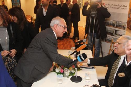 Iraqi Business Council organized signing ceremony for Professor Talib al-Baghdady’s book titled “Maqamat al-Baghdady”, on Saturday 28.02.2015, in the IBC’s meeting room 12