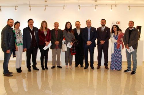Opening of Personal Exhibition of Iraqi Sculptor Yahya Abdul Qahhar Titled (Passion of the Bodies) 