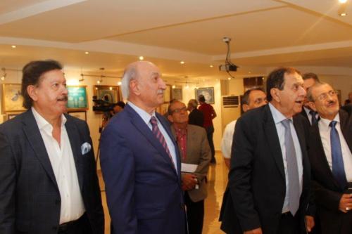 Opening of the 3rd Personal Exhibition of Iraqi Calligrapher Adil Al-Hadi On IBC Hall 