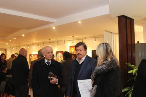 Opening of the 7th Personal Exhibition (Under the Shades of Heritage) for the Artist Dr. Abdul Mursil Al-Zaidi at IBC Host-Sat. 10-Jan-2015 