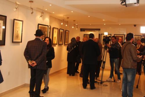 Opening of the 9th Personal Exhibition Of Iraqi Artist Daham Badr Entitled “Iraqi Enlightenments” 