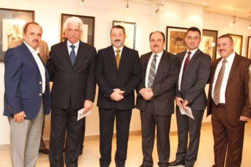 Opening of the 9th Personal Exhibition Of Iraqi Artist Daham Badr Entitled “Iraqi Enlightenments” 