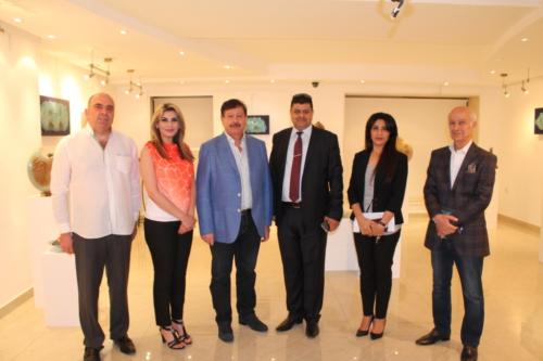 Opening of the Contemporary Islamic Ceramic Art Exhibition Titled “Letters & Gold” For Iraqi Ceramic Artist Raad Duleimi 