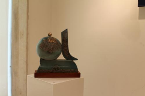 Opening of the Contemporary Islamic Ceramic Art Exhibition Titled “Letters & Gold” For Iraqi Ceramic Artist Raad Duleimi 