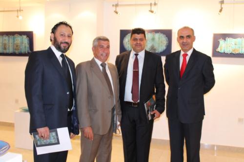Opening of the Contemporary Islamic Ceramic Art Exhibition Titled “Letters & Gold” For Iraqi Ceramic Artist Raad Duleimi